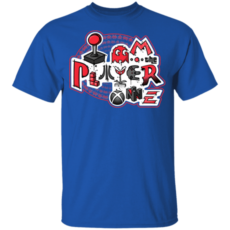 T-Shirts Royal / YXS I Am The Player One Youth T-Shirt