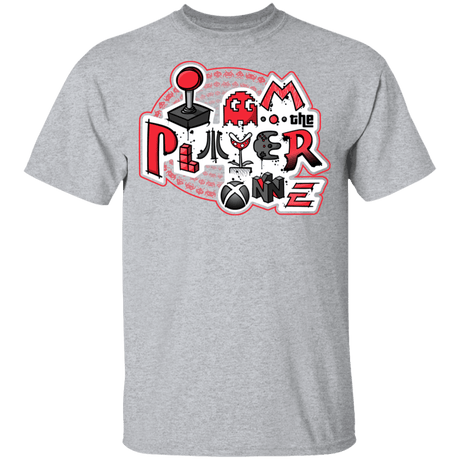 T-Shirts Sport Grey / YXS I Am The Player One Youth T-Shirt