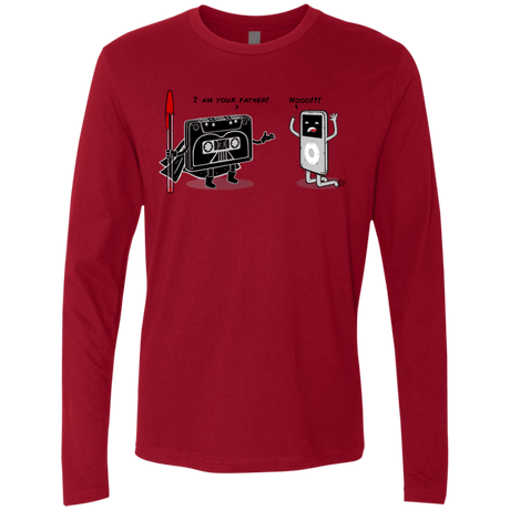T-Shirts Cardinal / Small I Am Your Father Men's Premium Long Sleeve