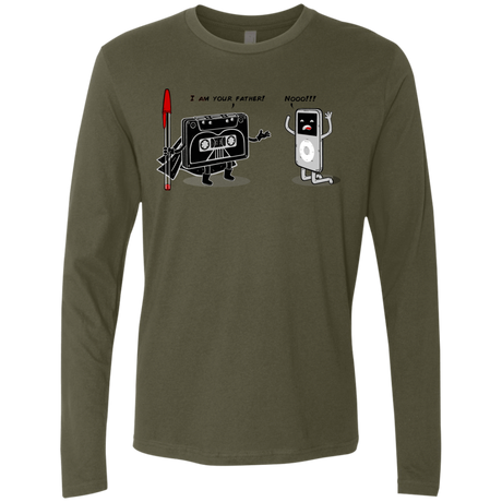 T-Shirts Military Green / Small I Am Your Father Men's Premium Long Sleeve