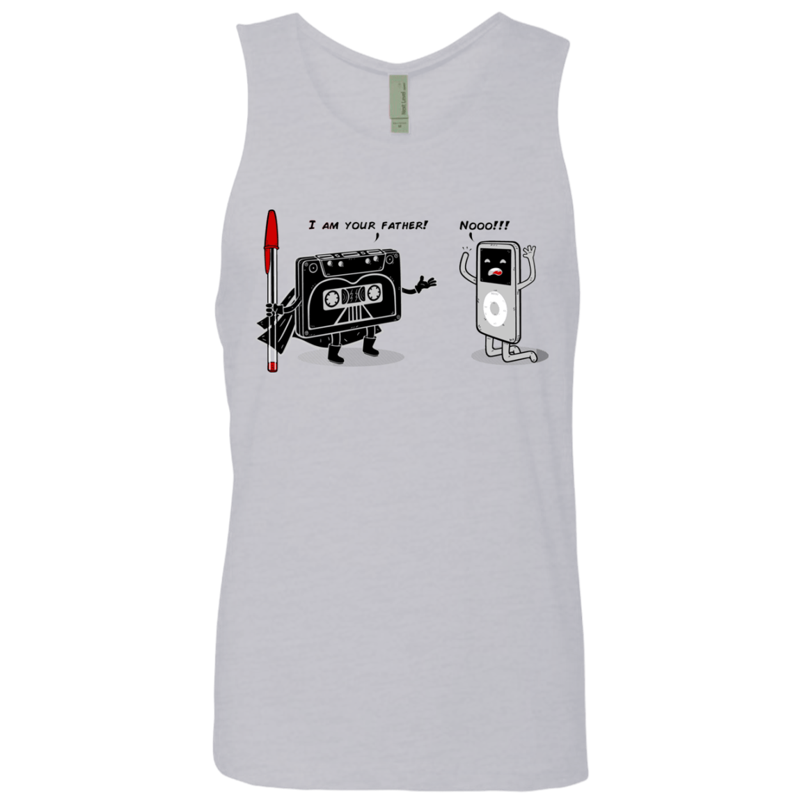 T-Shirts Heather Grey / Small I Am Your Father Men's Premium Tank Top