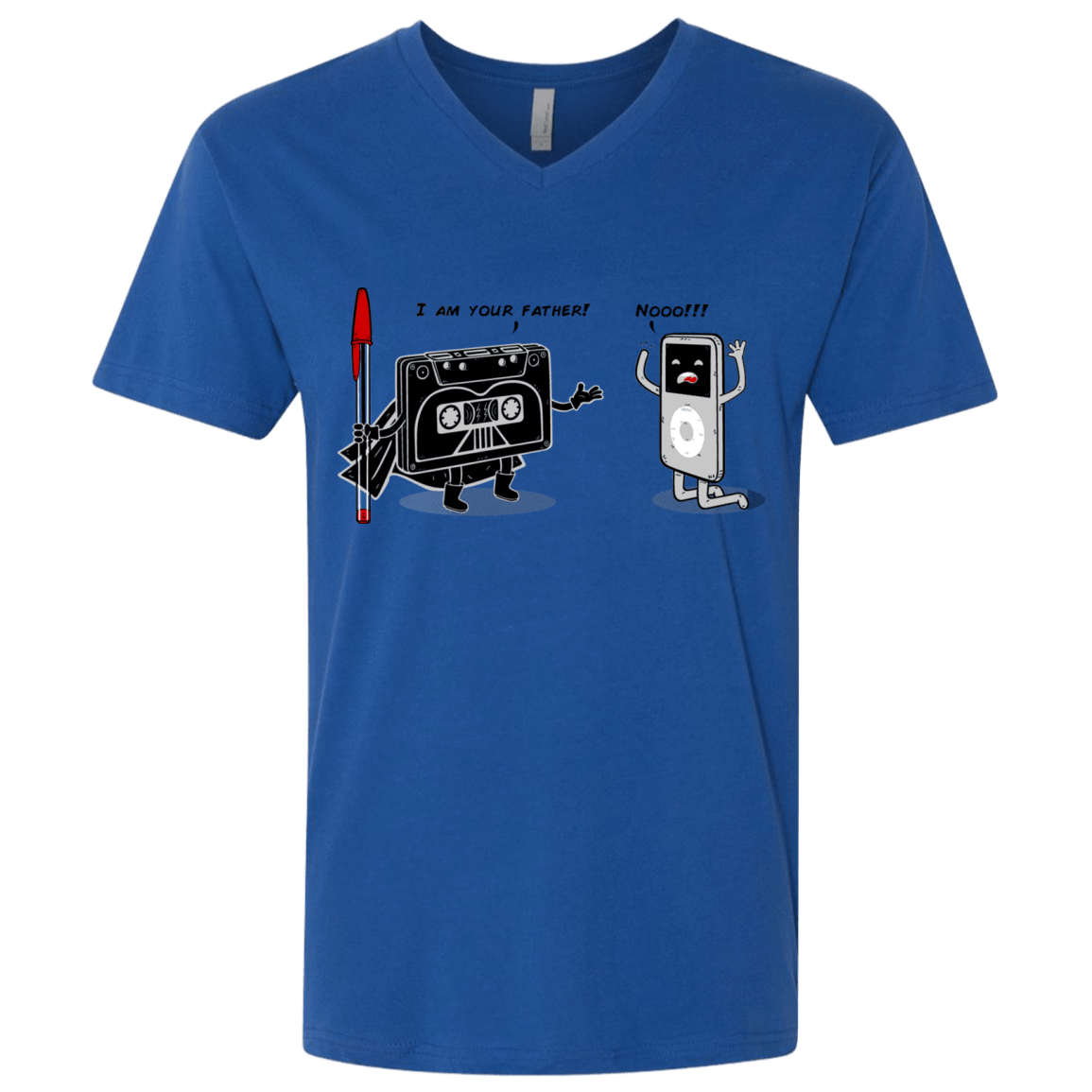 T-Shirts Royal / X-Small I Am Your Father Men's Premium V-Neck