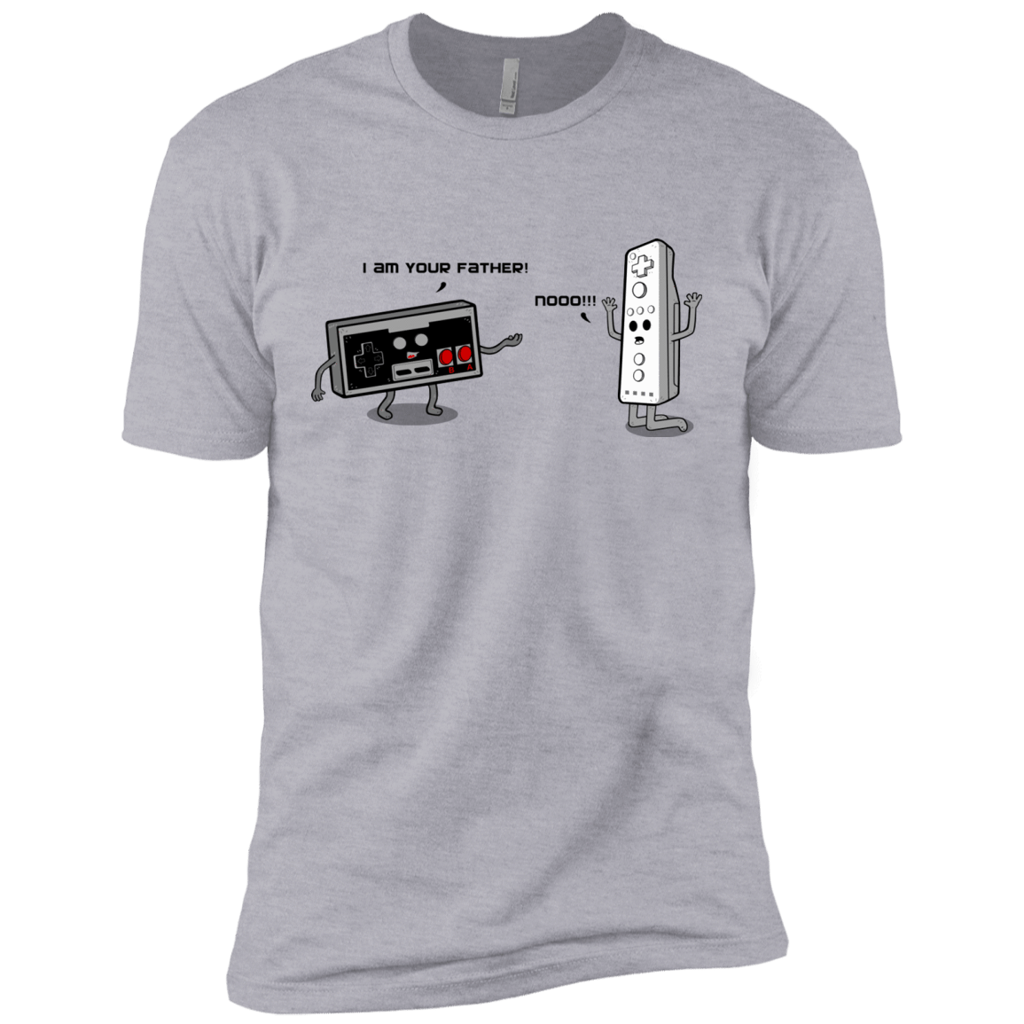 T-Shirts Heather Grey / X-Small I am your father NES Men's Premium T-Shirt