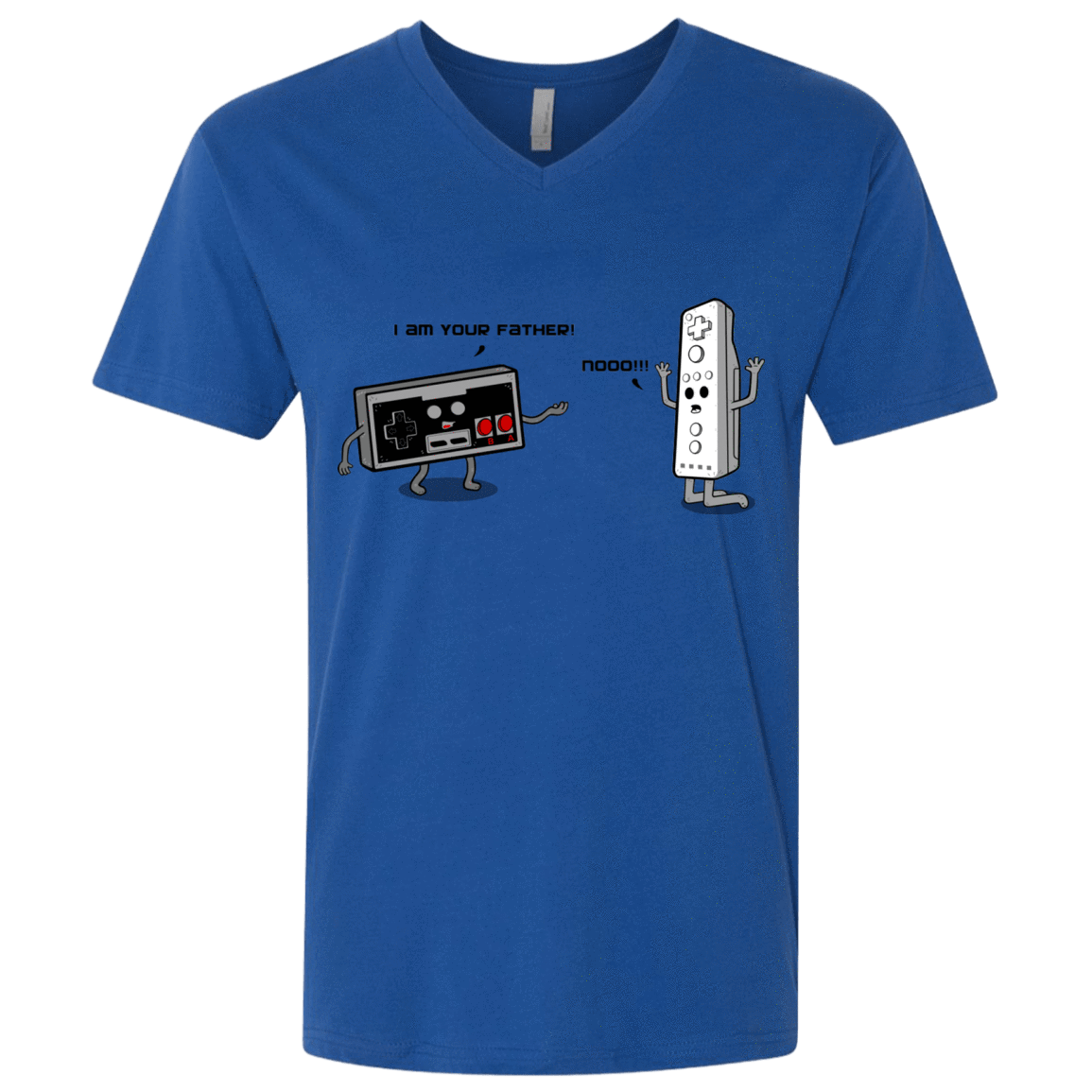 T-Shirts Royal / X-Small I am your father NES Men's Premium V-Neck