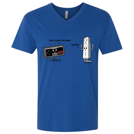 T-Shirts Royal / X-Small I am your father NES Men's Premium V-Neck