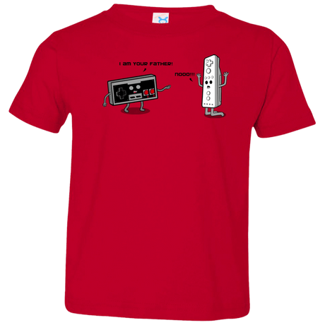 T-Shirts Red / 2T I am your father NES Toddler Premium T-Shirt