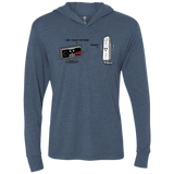 T-Shirts Indigo / X-Small I am your father NES Triblend Long Sleeve Hoodie Tee