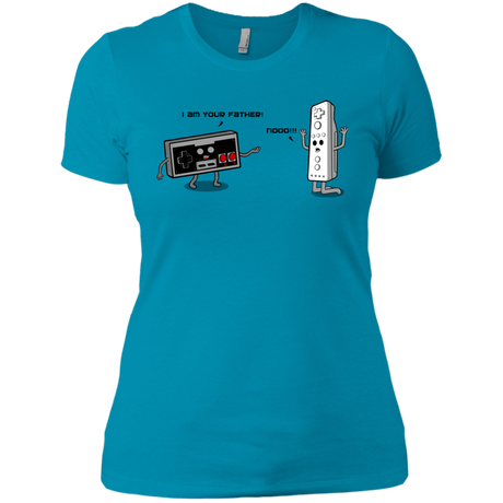 T-Shirts Turquoise / X-Small I am your father NES Women's Premium T-Shirt
