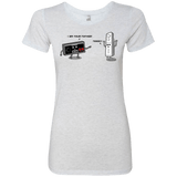 T-Shirts Heather White / Small I am your father NES Women's Triblend T-Shirt