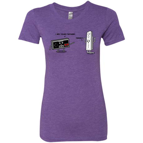 T-Shirts Purple Rush / Small I am your father NES Women's Triblend T-Shirt