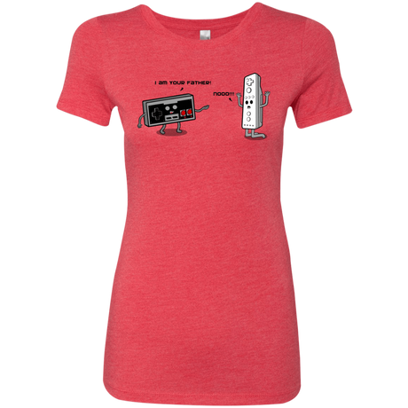 T-Shirts Vintage Red / Small I am your father NES Women's Triblend T-Shirt