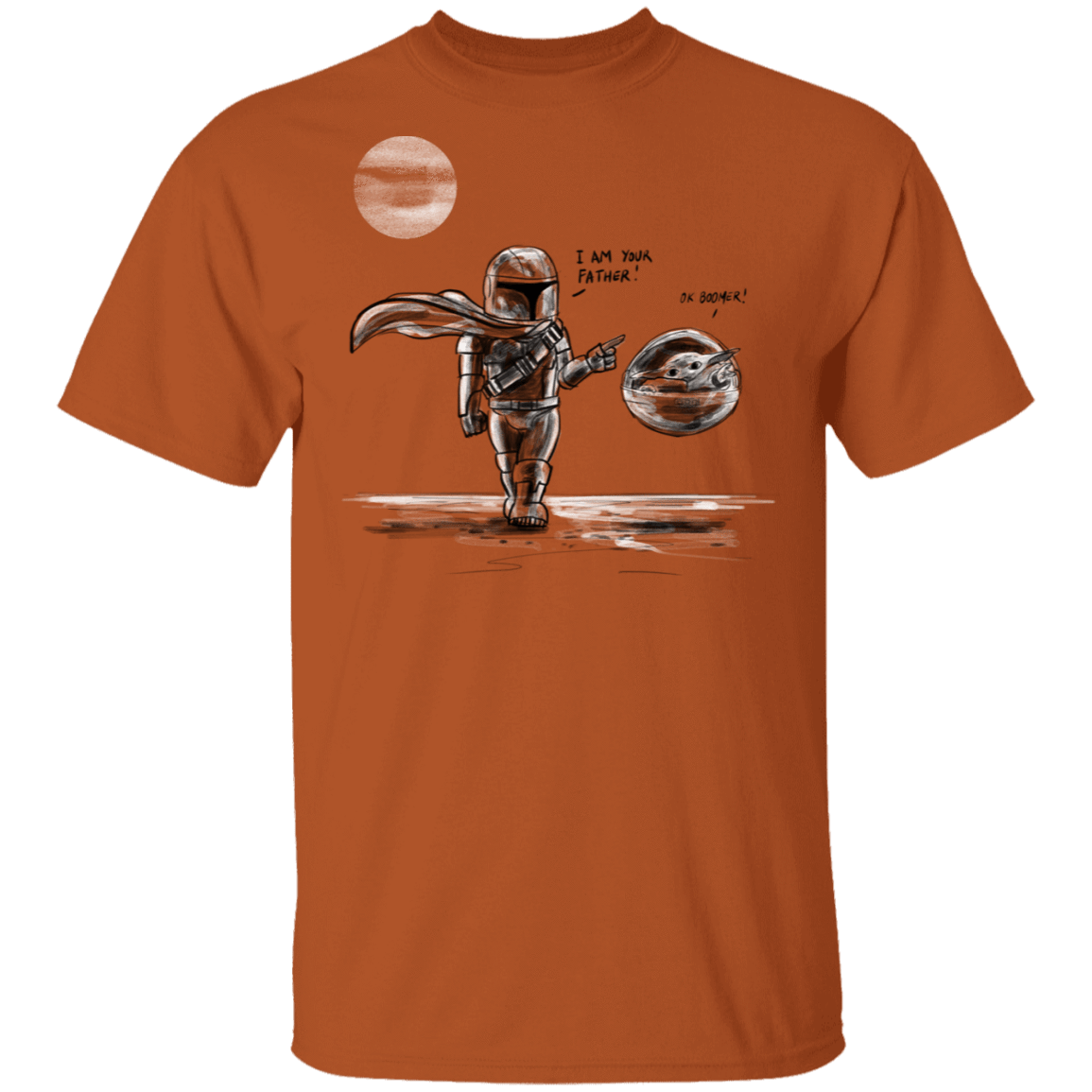 T-Shirts Texas Orange / S I Am Your Father T-Shirt