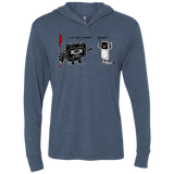 T-Shirts Indigo / X-Small I Am Your Father Triblend Long Sleeve Hoodie Tee