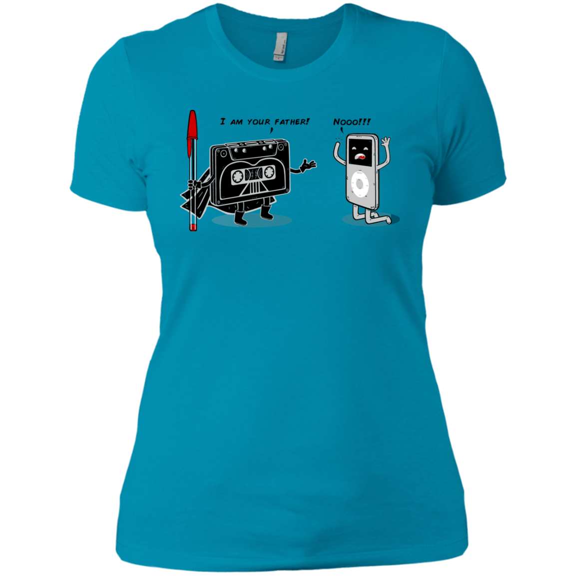 T-Shirts Turquoise / X-Small I Am Your Father Women's Premium T-Shirt