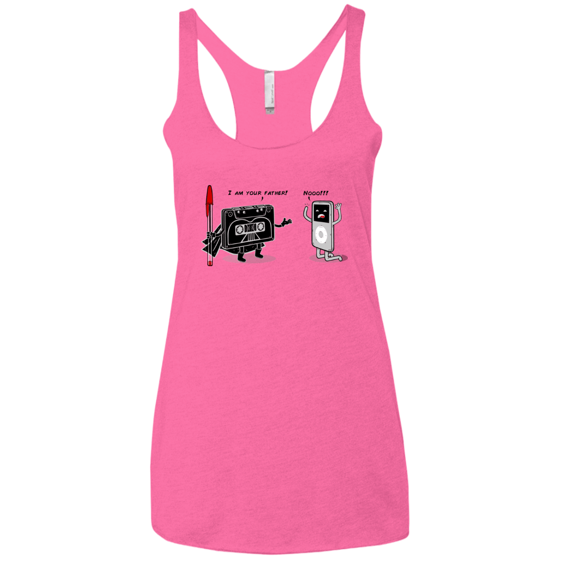 I Am Your Father Women's Triblend Racerback Tank