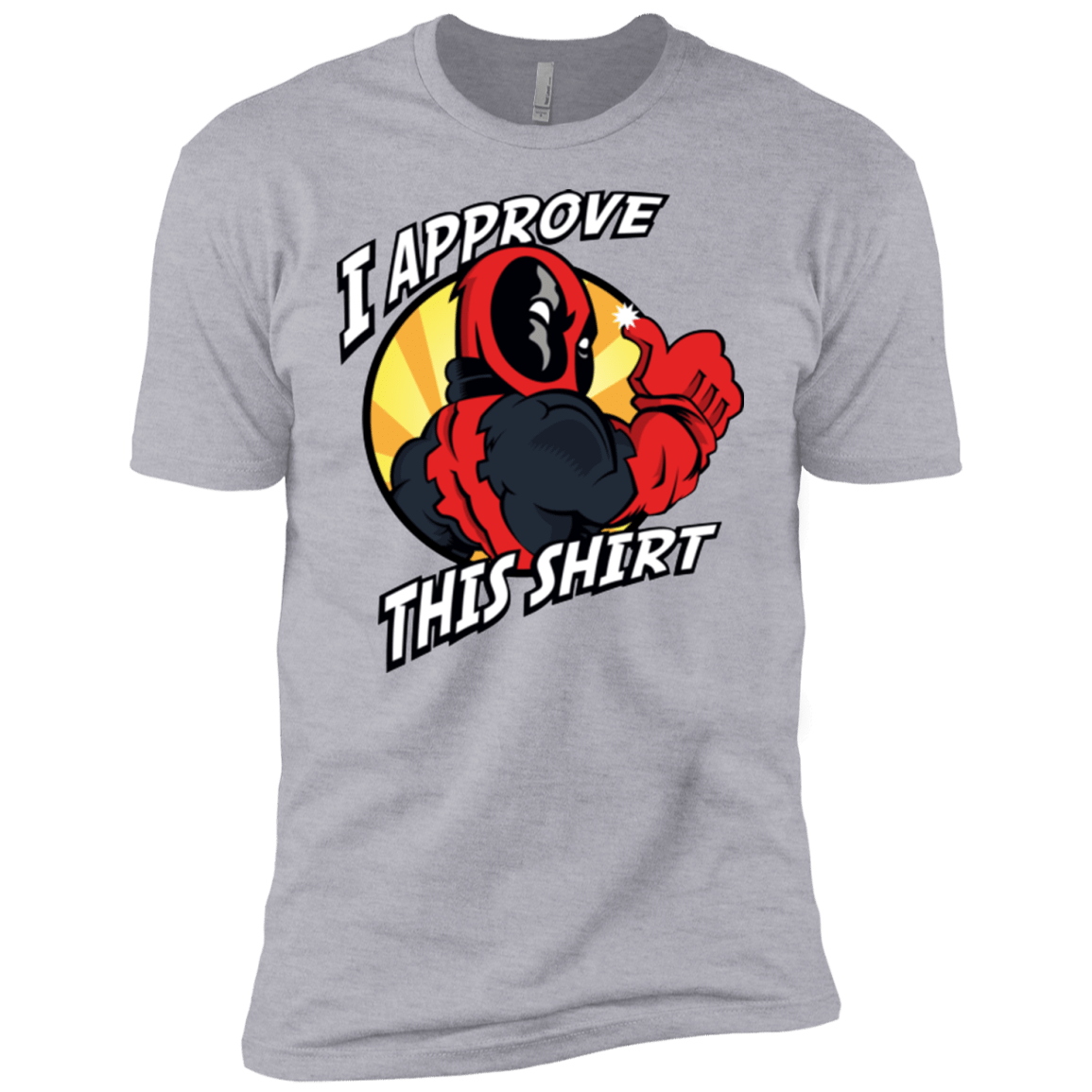 T-Shirts Heather Grey / YXS I Approve This Shirt Boys Premium T-Shirt