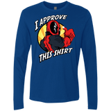 T-Shirts Royal / Small I Approve This Shirt Men's Premium Long Sleeve