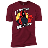 T-Shirts Cardinal / X-Small I Approve This Shirt Men's Premium T-Shirt