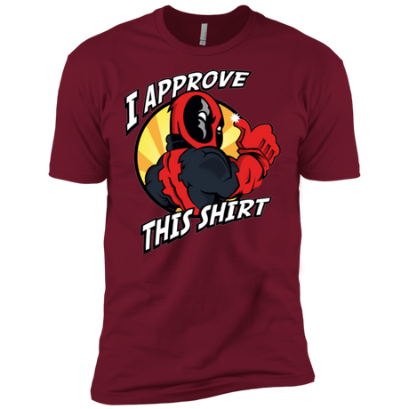 T-Shirts Cardinal / X-Small I Approve This Shirt Men's Premium T-Shirt