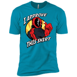 T-Shirts Turquoise / X-Small I Approve This Shirt Men's Premium T-Shirt