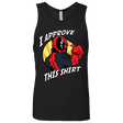 T-Shirts Black / Small I Approve This Shirt Men's Premium Tank Top