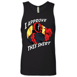 T-Shirts Black / Small I Approve This Shirt Men's Premium Tank Top