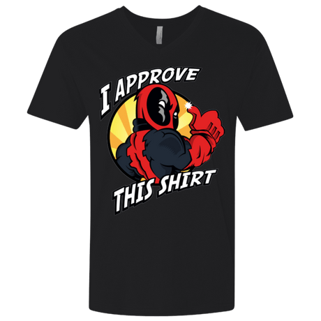 T-Shirts Black / X-Small I Approve This Shirt Men's Premium V-Neck