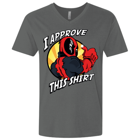 T-Shirts Heavy Metal / X-Small I Approve This Shirt Men's Premium V-Neck