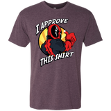 T-Shirts Vintage Purple / Small I Approve This Shirt Men's Triblend T-Shirt