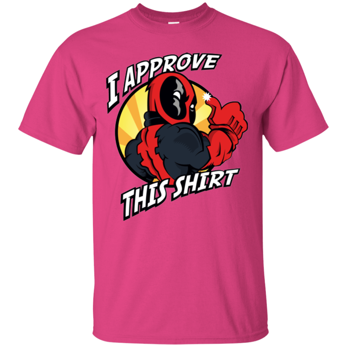 T-Shirts Heliconia / Small I Approve This Shirt T-Shirt