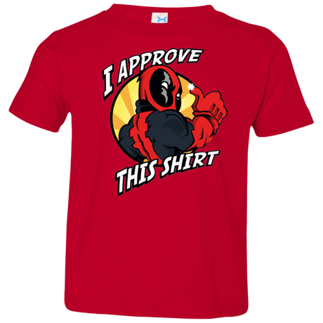 T-Shirts Red / 2T I Approve This Shirt Toddler Premium T-Shirt