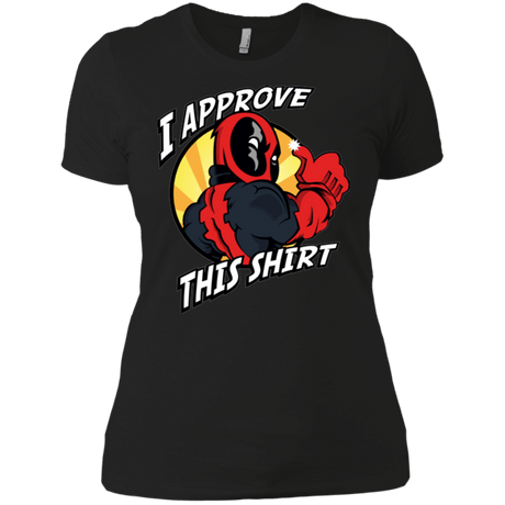 T-Shirts Black / X-Small I Approve This Shirt Women's Premium T-Shirt