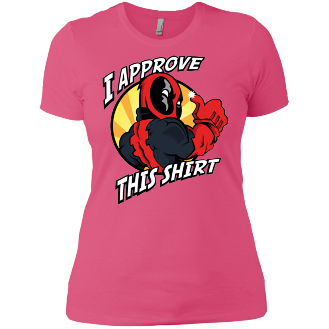T-Shirts Hot Pink / X-Small I Approve This Shirt Women's Premium T-Shirt