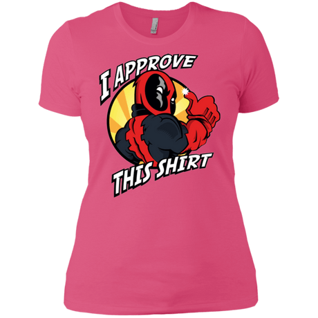 T-Shirts Hot Pink / X-Small I Approve This Shirt Women's Premium T-Shirt