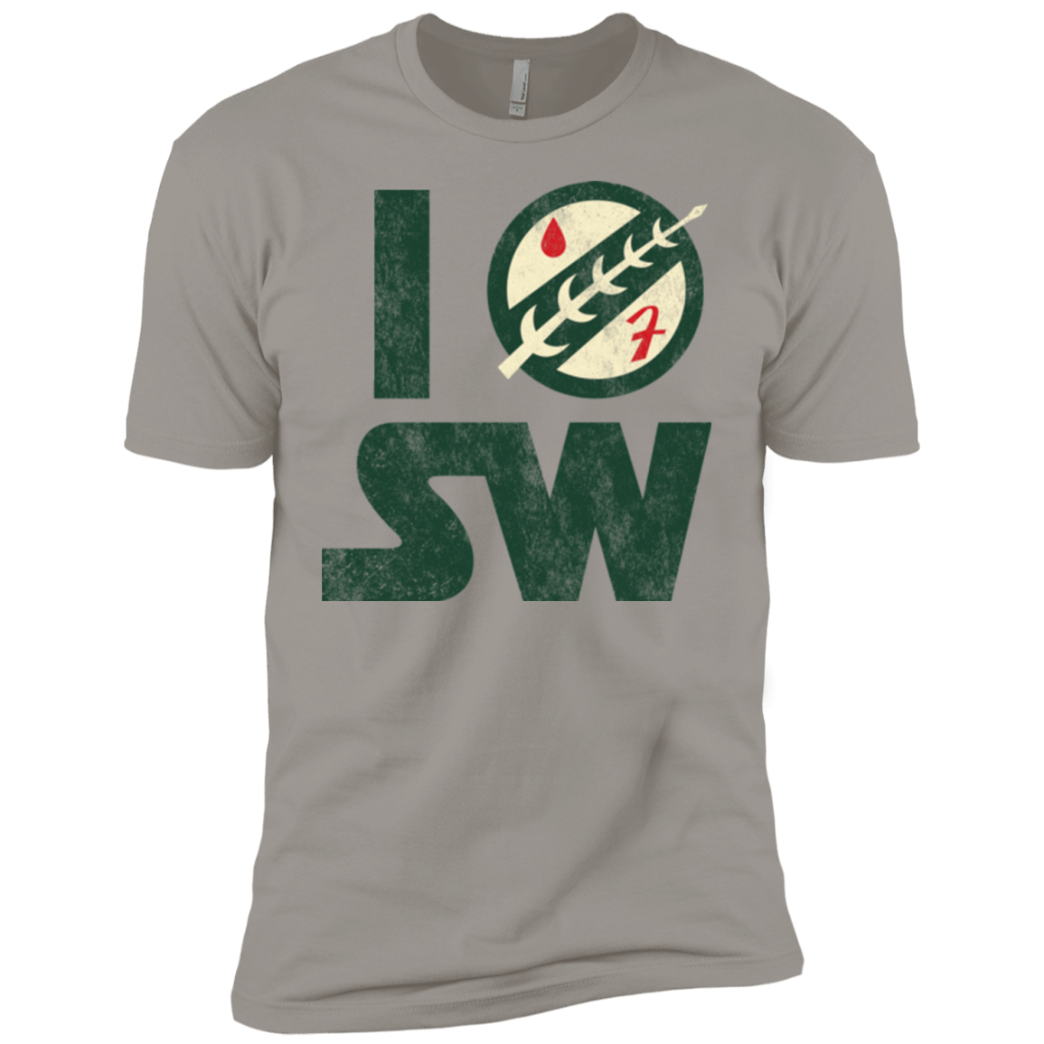 T-Shirts Light Grey / YXS I Boba SW Boys Premium T-Shirt