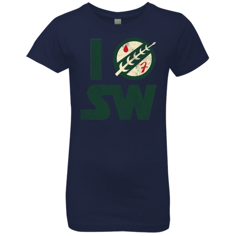 T-Shirts Midnight Navy / YXS I Boba SW Girls Premium T-Shirt