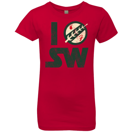 T-Shirts Red / YXS I Boba SW Girls Premium T-Shirt