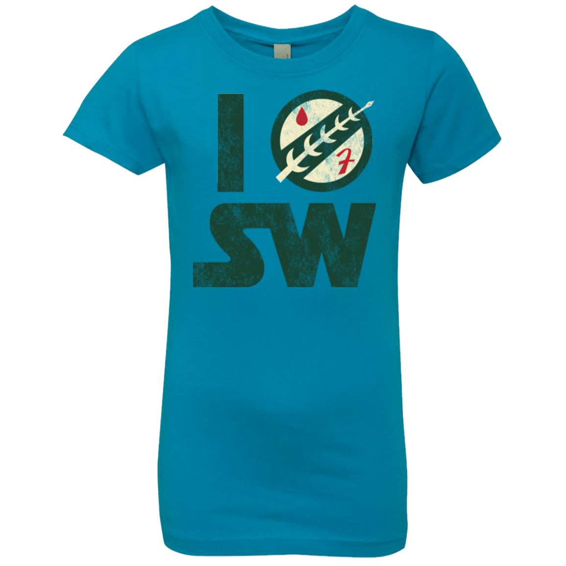T-Shirts Turquoise / YXS I Boba SW Girls Premium T-Shirt