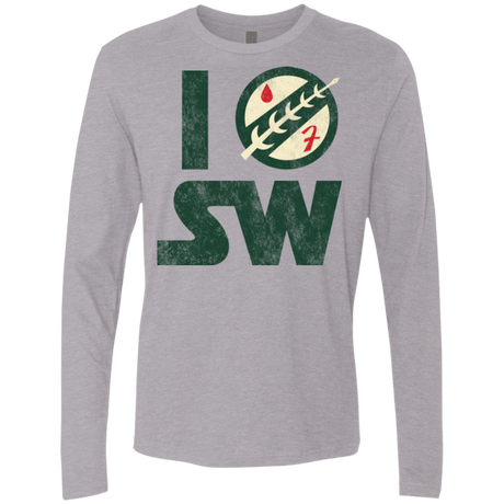T-Shirts Heather Grey / Small I Boba SW Men's Premium Long Sleeve