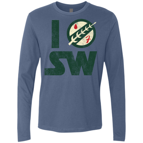 T-Shirts Indigo / Small I Boba SW Men's Premium Long Sleeve