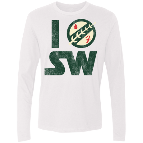 T-Shirts White / Small I Boba SW Men's Premium Long Sleeve