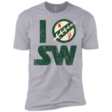 T-Shirts Heather Grey / X-Small I Boba SW Men's Premium T-Shirt