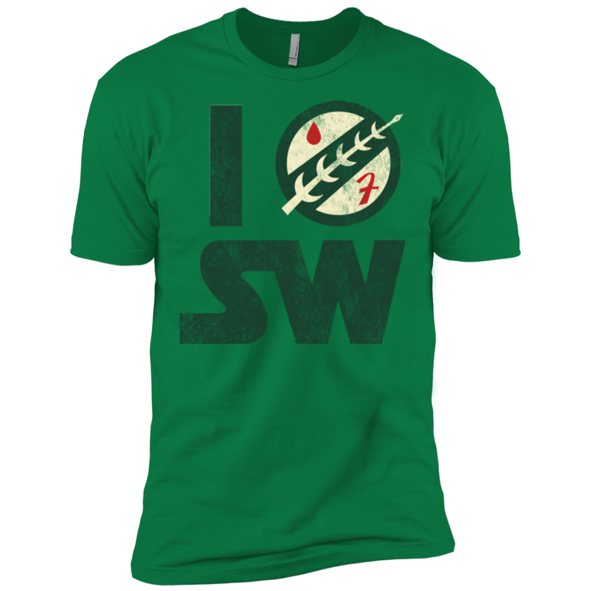 T-Shirts Kelly Green / X-Small I Boba SW Men's Premium T-Shirt