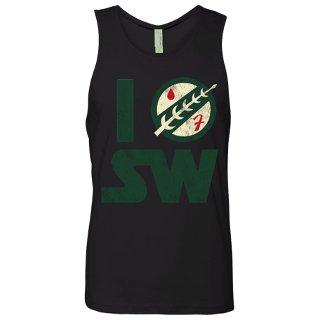 T-Shirts Black / Small I Boba SW Men's Premium Tank Top