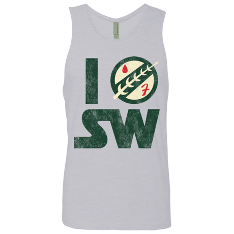 T-Shirts Heather Grey / Small I Boba SW Men's Premium Tank Top