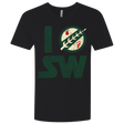 T-Shirts Black / X-Small I Boba SW Men's Premium V-Neck