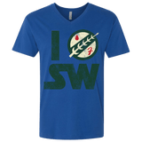 T-Shirts Royal / X-Small I Boba SW Men's Premium V-Neck