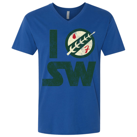 T-Shirts Royal / X-Small I Boba SW Men's Premium V-Neck