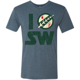 T-Shirts Indigo / Small I Boba SW Men's Triblend T-Shirt