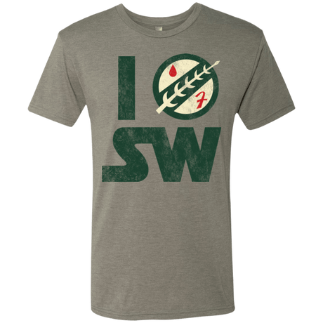 T-Shirts Venetian Grey / Small I Boba SW Men's Triblend T-Shirt